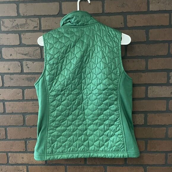 L.L. Bean Green Full Zip Womens Vest Size Medium - Picture 4 of 4